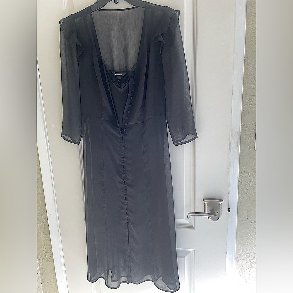 Express black dress size small petite